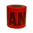 thumbnail image 1 of CH Hanson 16103 Barricade Safety Tape, 300 ft L, 3 in W, Red, Polyethylene, 1 of 1