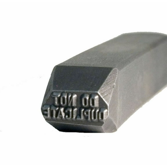 CH Hanson 26990 0.06 in. Do Not Duplicate 2 Lines Stamp Set