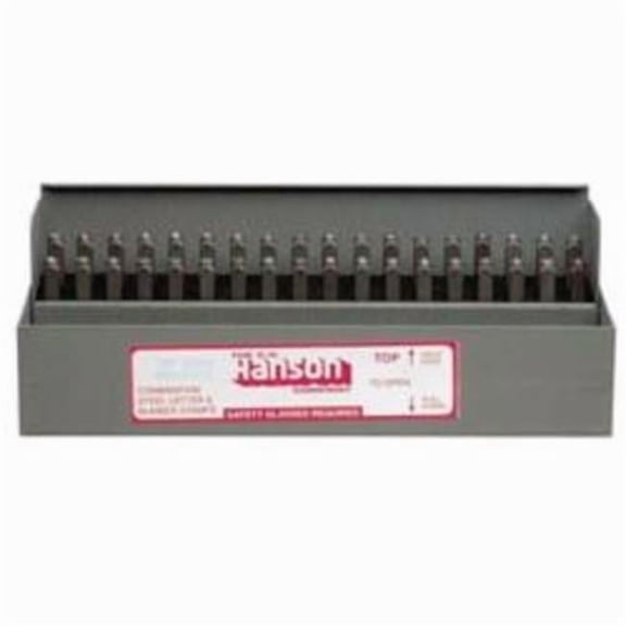 CH Hanson CH20624 0.125 in. Stamp Letter & Number Set