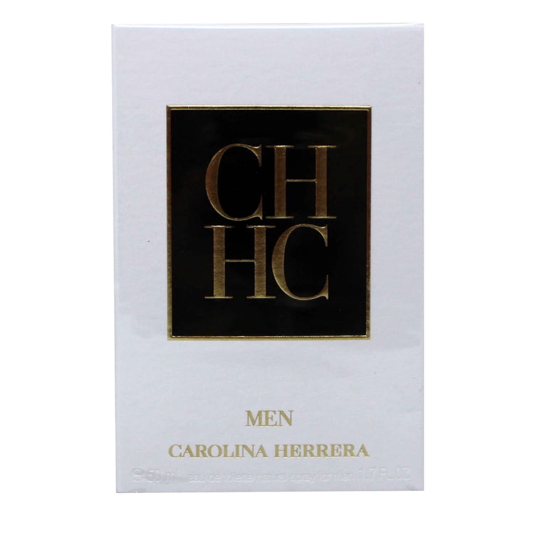 Carolina Herrera CH Eau De Toilette Spray for Men, 1.7 oz, Spicy