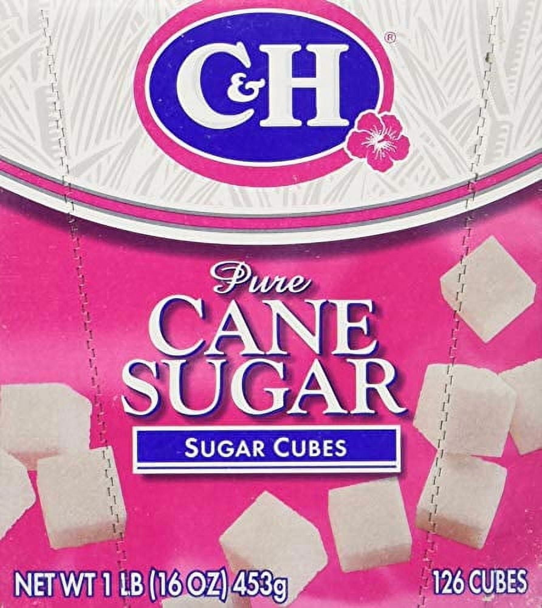 CH Pure Cane, White Sugar Cube, 1 lb - PACK OF 3