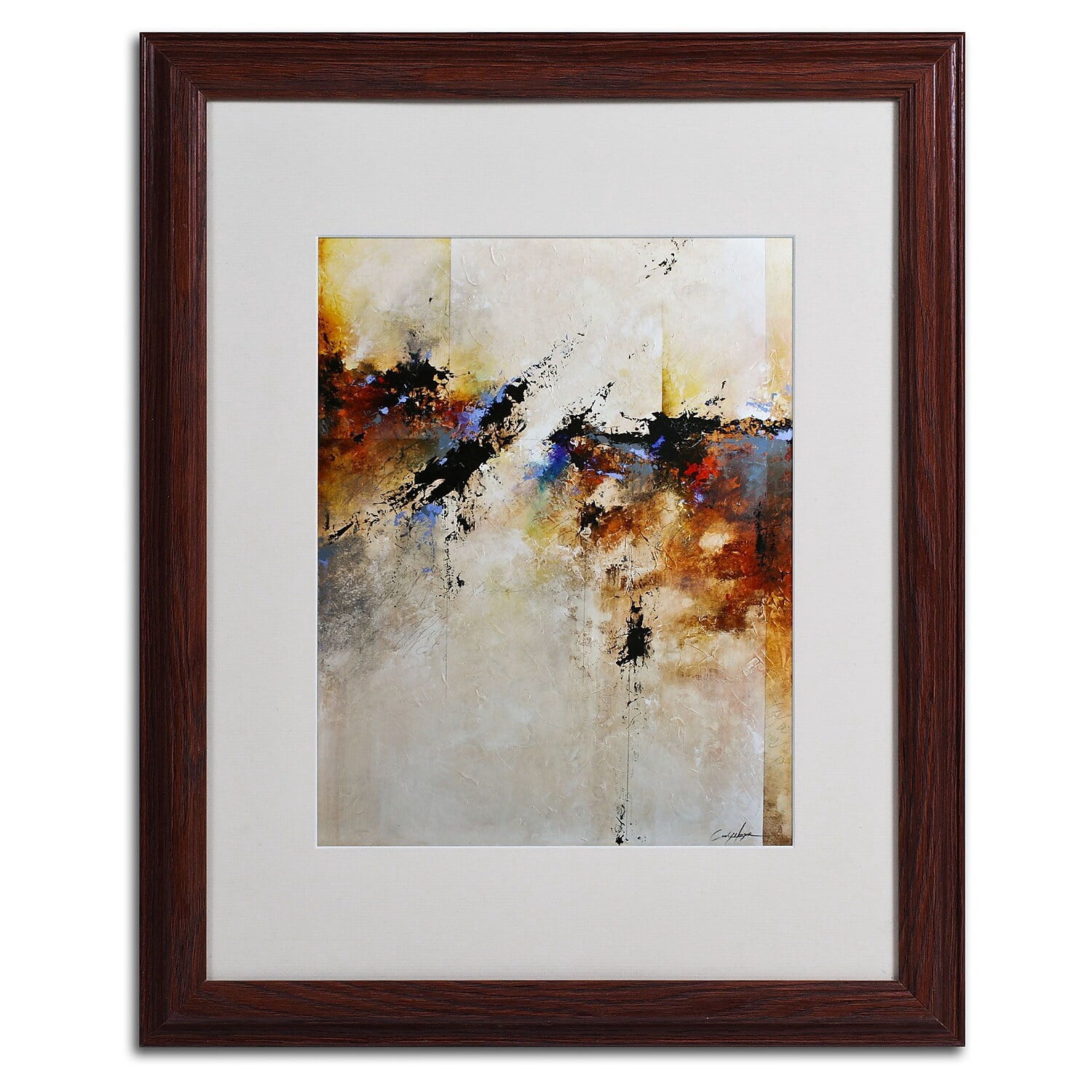 CH Studios 'Fallen Light' Matted Framed Art