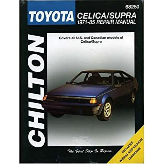 Pre-Owned Toyota Celica / Supra, 1971-85 (Chilton's Total Car Care Repair Manuals: 68250) (Paperback) 0801989809 9780801989803