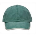 thumbnail image 1 of CH102 Challenger Cap Contrast Under Visor & Visor Edge, Forest Green , Stone, 1 of 1
