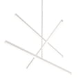 thumbnail image 1 of CH10356-WH-Kuzco Lighting-Vega - 72W LED Linear Chandelier-16.5 Inches Tall and 0.75 Inches Wide-White Finish, 1 of 3