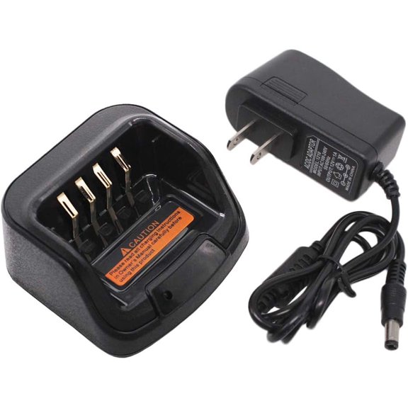 CH10A07 Charger Compatible for HYT PD782 PD702 PD602 PD562 PD502 PD505 PD565 PD580 PD605 PD662 PD665 PD685 PD705 PD755 PD785 PT580H BL2503 BL2502 BL2006 BL2008 Battery Charger