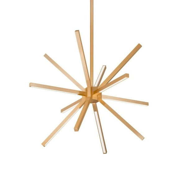 CH14220-GD-Kuzco Lighting-Sirius Minor - 20.5 Inch 43W LED Chandelier-Gold Finish
