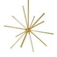 thumbnail image 1 of CH14232-BG-Kuzco Lighting-Sirius Minor - 65W LED Chandelier-23.38 Inches Tall and 32.25 Inches Wide-Brushed Gold Finish, 1 of 4