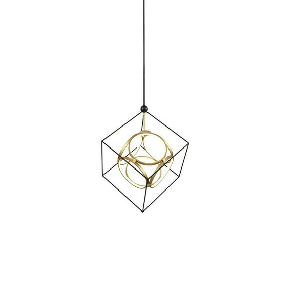 CH19226-BK/AN-Kuzco Lighting-Monza - 84W LED Chandelier-32.88 Inches Tall and 31.13 Inches Wide