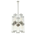 thumbnail image 1 of CH311655PNCG-Kuzco Lighting-Revolve II - 10 Light Chandelier-Polished Nickel Finish, 1 of 4