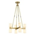 thumbnail image 1 of CH338822VBAR-Alora Lighting-Lucian - 8 Light Chandelier-37.75 Inches Tall and 22 Inches Wide-Vintage Brass Finish-Alabaster Glass Color, 1 of 7