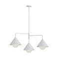 thumbnail image 1 of CH485245WHOP-Alora Lighting-Remy - 3 Light Chandelier-17.13 Inches Tall and 38 Inches Wide-White Finish, 1 of 7