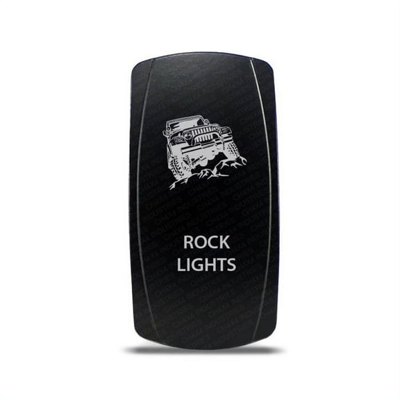 CH4x4 Rocker Switch Rock Lights Symbol 3 - White LED
