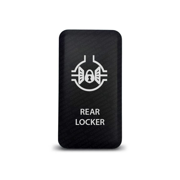 CH4x4 Toyota Push Switch Rear Locker Symbol - White LED