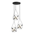 thumbnail image 1 of CH76728-BK-Kuzco Lighting-Aries - 37W LED Chandelier-12 Inches Tall and 28 Inches Wide-Black Finish, 1 of 1