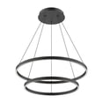 thumbnail image 1 of CH87832-BK-Kuzco Lighting-Cerchio - 138W LED Chandelier-1.5 Inches Tall and 31.5 Inches Wide-Black Finish, 1 of 3