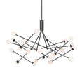 thumbnail image 1 of CH97358-BK-Kuzco Lighting-Moto - 70W LED Chandelier-33.63 Inches Tall and 55.63 Inches Wide, 1 of 2