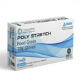 thumbnail image 1 of CHA Poly Stretch Food Grade TPE Glove, 100 Count, 1 of 5