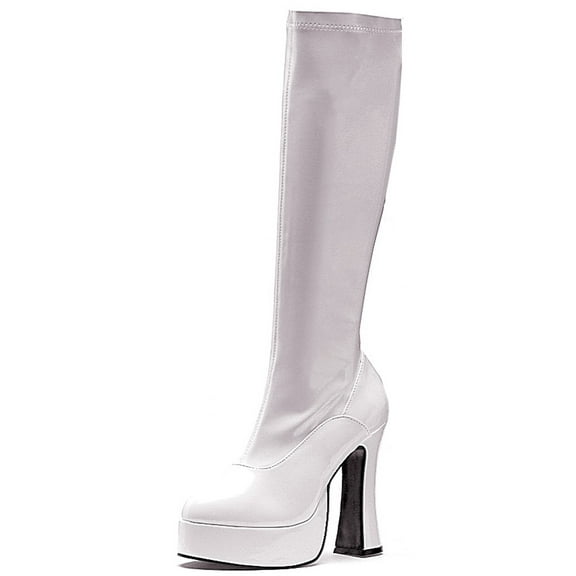 CHACHA 5" Heel Knee High Platform Boots