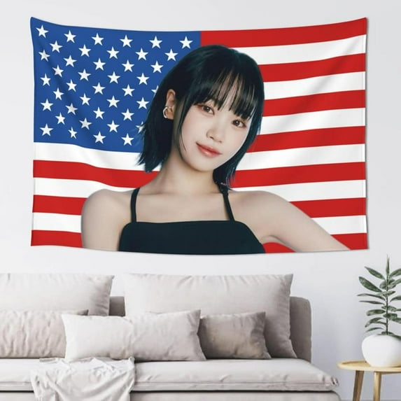 CHAE-WON Tapestry Flag Poster Wall Art College Dorm Livingroom Bedroom Home Room Indoor Decor Tapestries