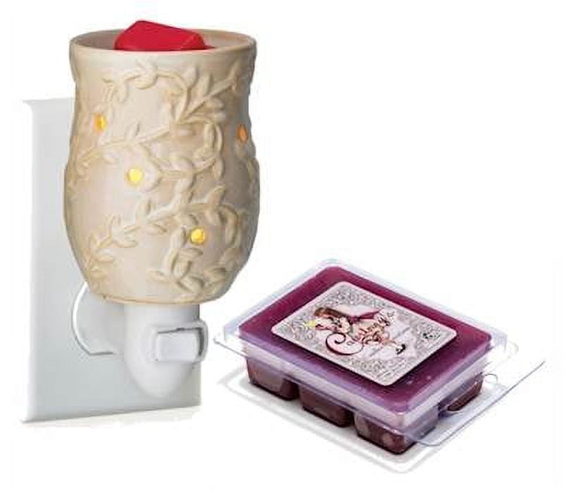 CHAI Pluggable Fragrance Warmer Gift Set with Courtneys Wax Melt