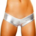 thumbnail image 1 of Low Rise Metallic Shorts, 1 of 2
