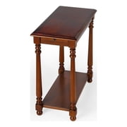 Butler Chairside Table - Olive-ash Burl