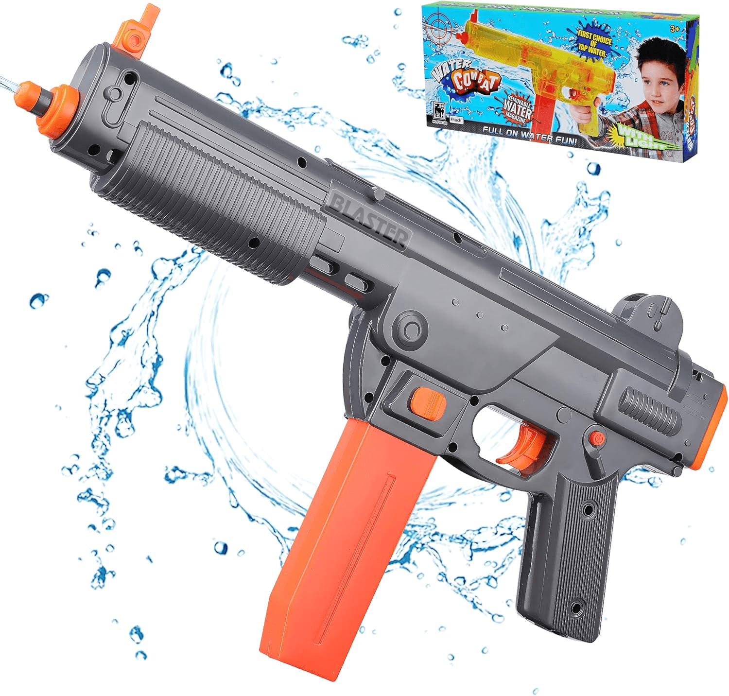 CHAK Electric Water Gun Pistol, Automatic Water Guns for Adults & Kids