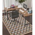 thumbnail image 1 of CHAKME 4'x5' Hardwood Floor Office Chair Mat Non Slip Washable Heavy Duty Desk Chair Floor Protector Low Pile Under Desk Rug Living Room Bedroom Home Office, 1 of 8