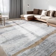 CHAKME 5'x7' Abstract Area Rugs Machine Washable Non Slip Modern ...