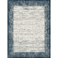 thumbnail image 1 of CHAKME Navy Blue Distressed Office Chair Mat 3'x4' Non Slip Washable Easy Glide Carpet Protector Hardwood Floor Rustic Border Desk Chair Rug, 1 of 1