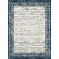 thumbnail image 1 of CHAKME Navy Blue Distressed Office Chair Mat 3'x4' Non Slip Washable Easy Glide Carpet Protector Hardwood Floor Rustic Border Desk Chair Rug, 1 of 1