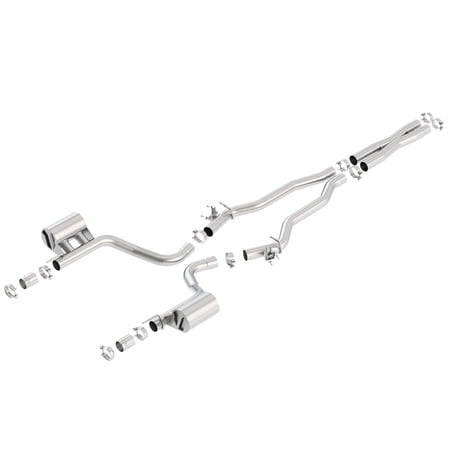 CHAL HELLCAT 15-16 6.2L V8 AT/MT RWD 2DR 3.00IN. ATAK W/VALVE SIMULATOR FACTORY