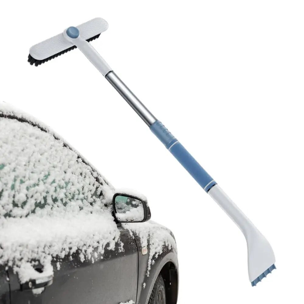 CHALKART Car Ice Scraper with with 360° Pivoting Head, 33" for