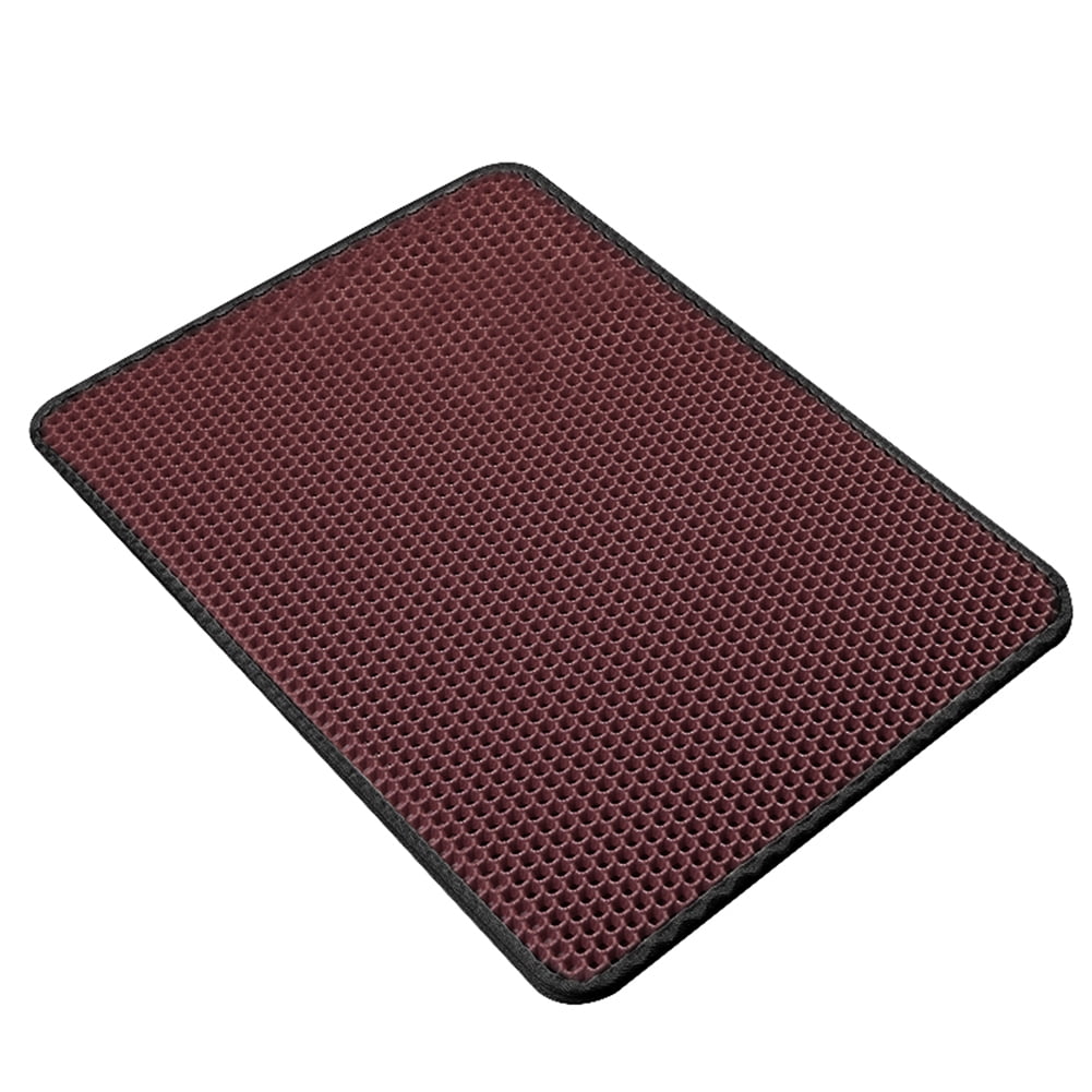 CHALKART Cat Litter Mat, Double Layer Kitty Litter Trapping