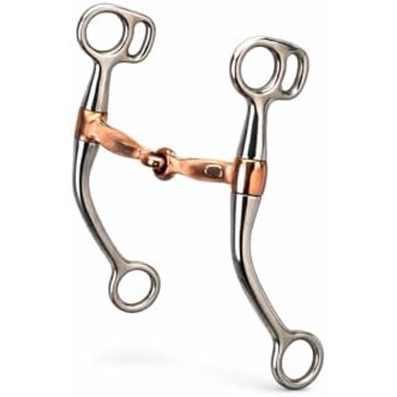 CHALLENGER Pony Mini Horse Tom Thumb SS 3-1/2" Copper Mouth Snaffle Bit 3507$$Sport & Recreation Other