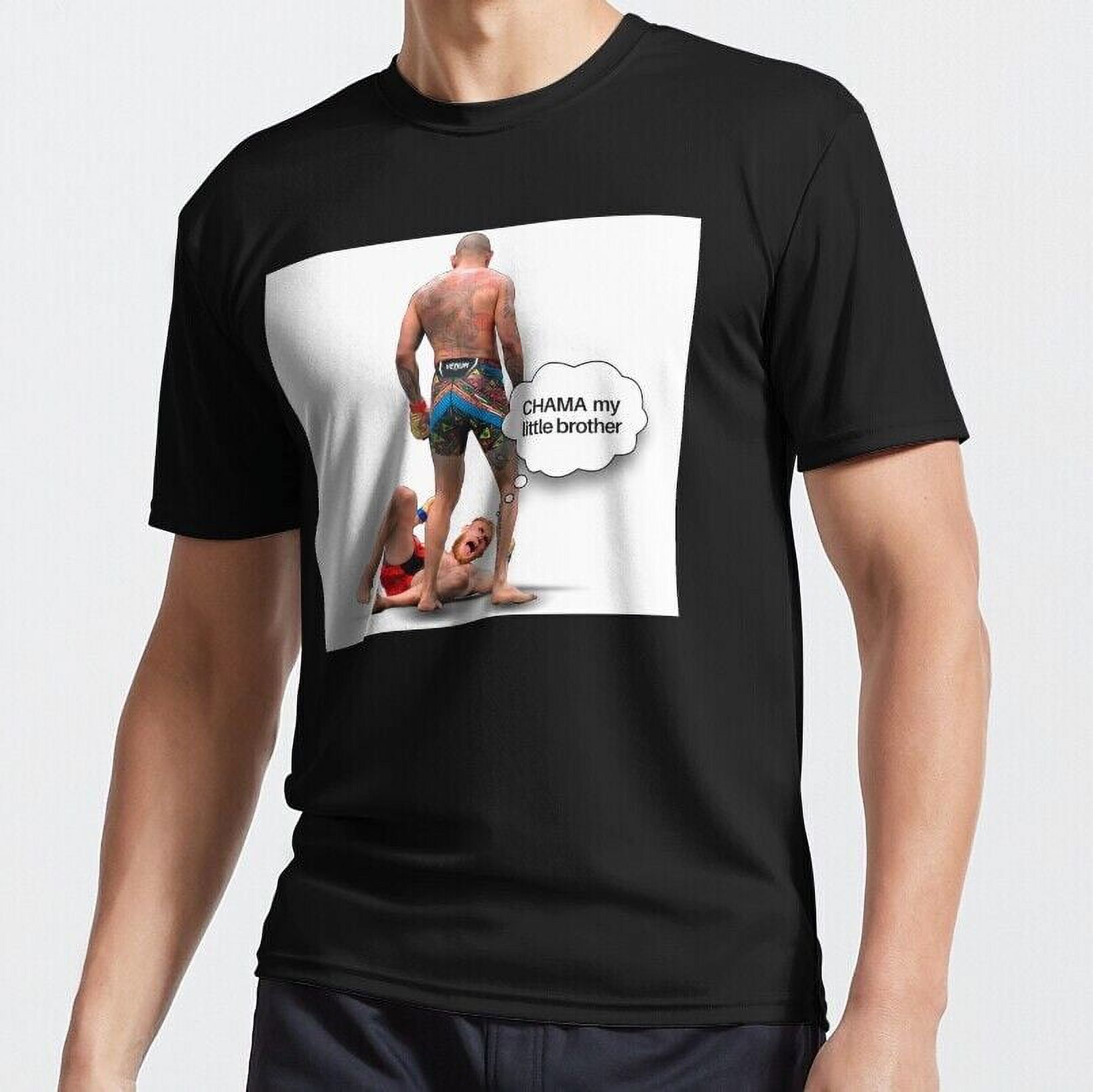 CHAMA My Little Brother Alex Pereira vs Jake Paul Meme Active TShirt