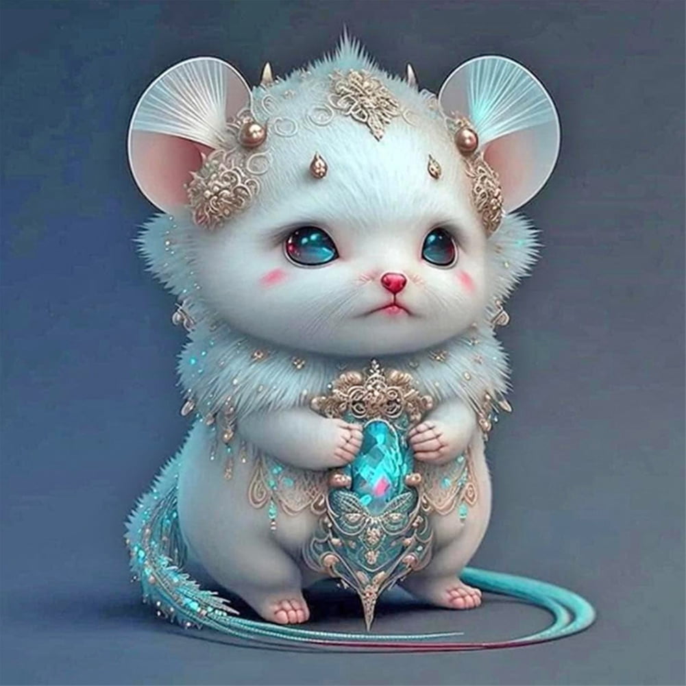  Diamond Painting Animal Cat Desktop Ornaments DIY