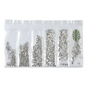 CHAMAIR Dental Rhinestones Jewelry Teeth Jewelry Dental Crystal Tooth Decor Gems (White)