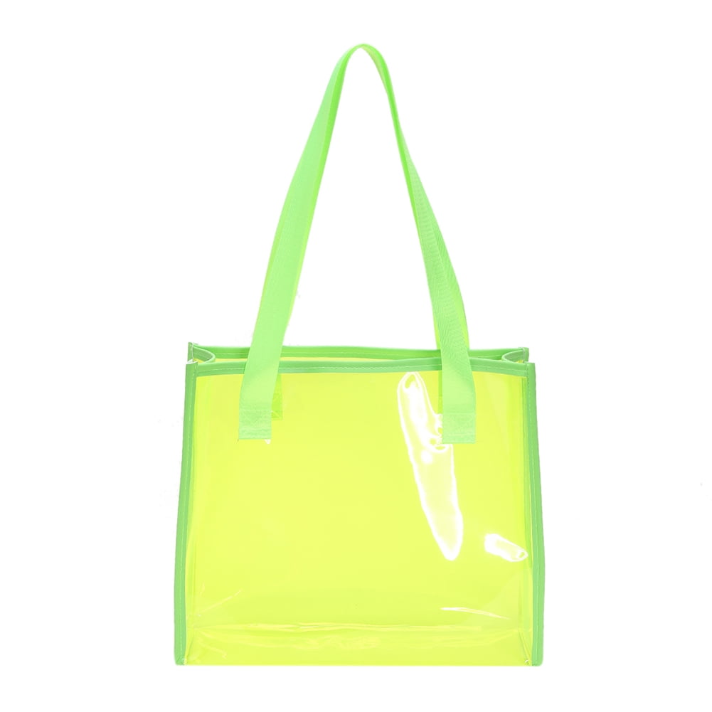 PVC Transparent The Tote Bag for Women Luxury Designer Handbag Clear  Shoulder Crossbody Bags Female Casual Large Shopper Purse