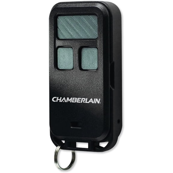 Chamberlain Garage Door Keychain Remote - Safety Sensors - Black