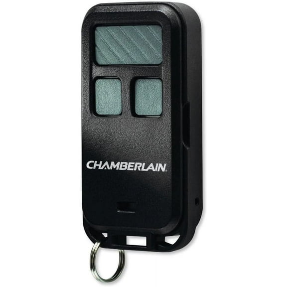 Chamberlain Garage Door Keychain Remote - Safety Sensors - Black