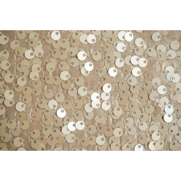 CHAMPAGNE Sequin Fabric Photography Backdrop, Photo Booth Backdrop - Made in USA