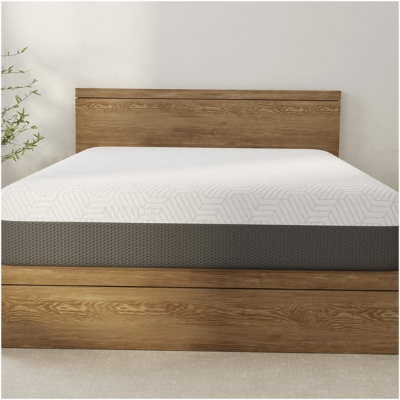 CHAMPFLAG 12 Inch King Cooling Gel Memory Foam Mattress, Medium Firm, CertiPUR-US Certified, Breathable, Bed in a Box