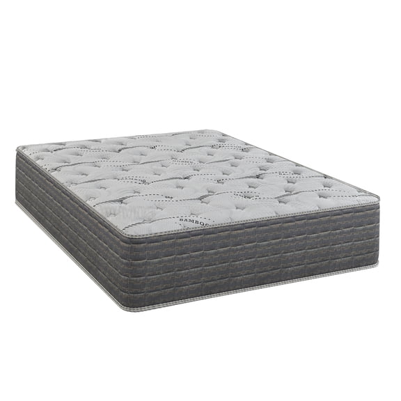 CHAMPFLAG 13.5 Inch Hybrid Cooling Mattress King, Medium Firm, Reinforced Edge Support, Motion Transfer Reduction, Bamboo Cover