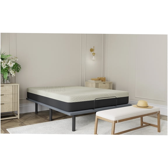 CHAMPFLAG 8 Inch Full Mattress, Firm Gel Memory Foam with Cooling Technology, Supportive for Back Pain, Motion Isolation
