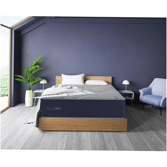 CHAMPFLAG Cooling Gel Memory Foam Mattress, Queen Size with Temperature Regulation for Better Rest