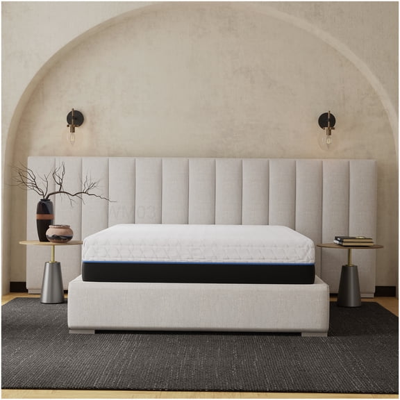 CHAMPFLAG Cooling Gel Memory Foam Mattress Twin XL, Medium Firm Feel with Copper Infusion for Pressure Relief & Support, CertiPUR-US Certified Bed in a Box