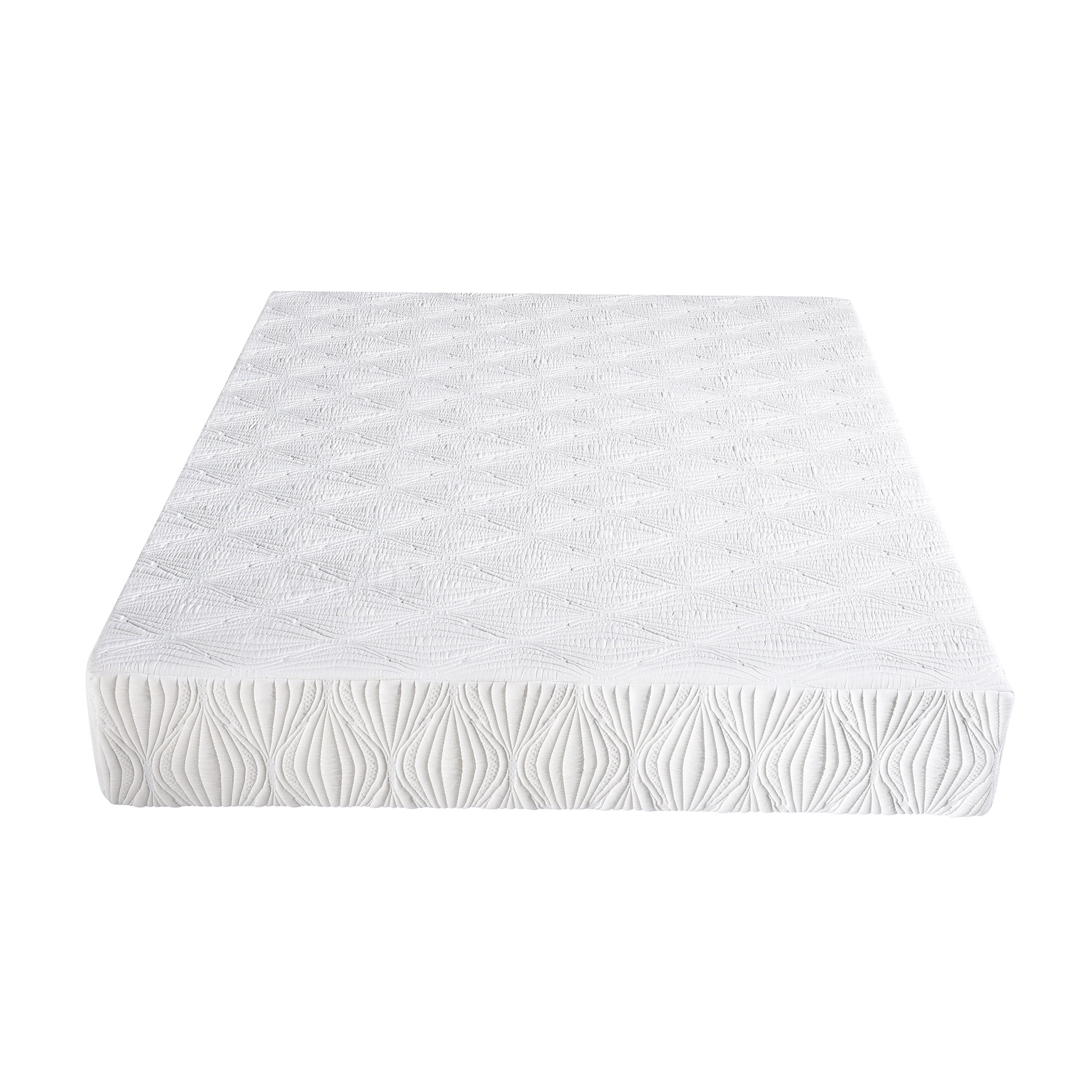 CHAMPFLAG Full Size Gel Memory Foam Mattress 10 Inch, Medium Firm Support, Cool Breeze Fabric, CertiPUR-US Certified, Bed in a Box