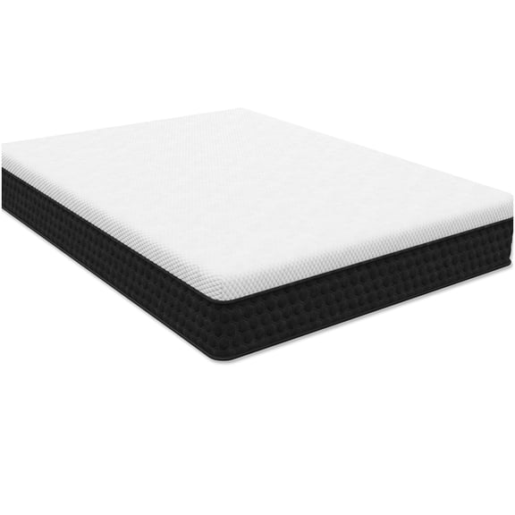 CHAMPFLAG Full Size Hybrid Mattress, 12 Inch, Medium Firm, Copper Gel Infusion for Cool Sleep, Motion Isolation & Edge Support
